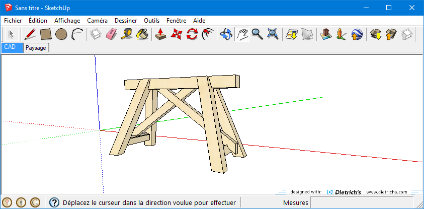 Scène CAD - Sketchup