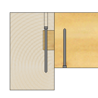Assemblages de plancher avec système anti-fendage