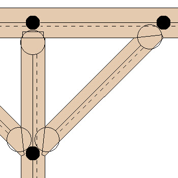 Assemblages dans les structures DC-Statik